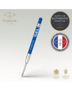 Parker Quink Gel Ink Refill Medium Blue (Single Refill) - 1950346