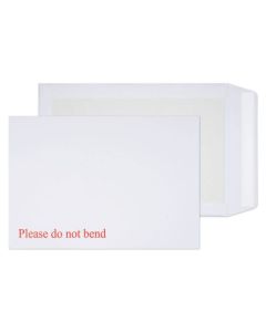 Blake Everyday Envelopes C4 White Pocket Peel and Seal Board Back 120gsm 324x229mm (Pack 125) - 3266