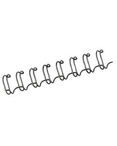 Fellowes Binding Wire Element A4 6mm 34 Loop Black (Pack 100) 53218