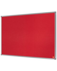 Nobo Essence Felt Notice Board Red 900x600mm - 1904066