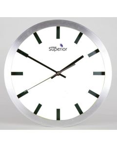 SECO Quartz Aluminium Wall Clock 300mm Diameter - A1209K