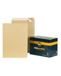 New Guardian Pocket Envelope C3 Peel and Seal Plain 130gsm Manilla (Pack 125) - C27013