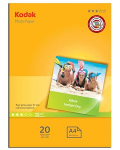 Kodak 5740512 A4 Gloss Photo Paper 20 Sheets - 3937182