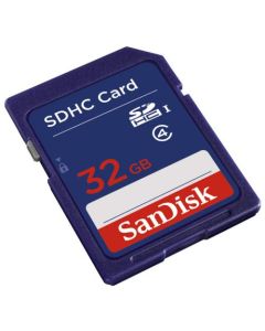 SanDisk 32GB Class 4 Flash SD Memory Card Blue