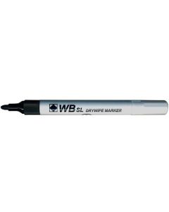 ValueX Whiteboard Marker Bullet Tip 2mm Line Black (Pack 10) - 871001