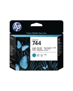 HP 744 Printhead Photo Black & Cyan - F9J86A