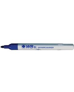 ValueX Whiteboard Marker Bullet Tip 2mm Line Blue (Pack 10) - 871003