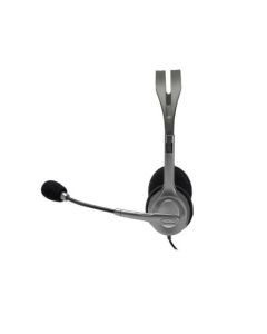 Logitech H111 Binaural Stereo Grey Headset