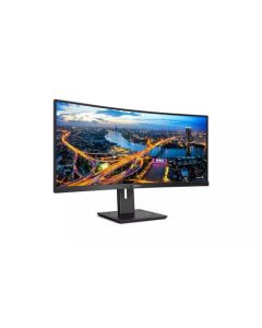 Philips B Line 346B1C 34 Inch Curved Ultra Wide Quad HD 3440 x 1440 Pixels 100Hz Refresh Rate HDMI DisplayPort USB C LED Monitor