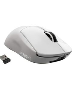 Logitech G Pro X Superlight 25400 DPI RF Wireless Gaming Mouse White