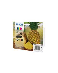 Epson Pineapple 604XL Multipack Black Cyan Magenta Yellow High Capacity Ink Cartridge 8.9ml + 3 x 4ml - C13T10H64010