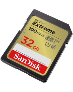 SanDisk Extreme 32B Class 10 SD Memory Card