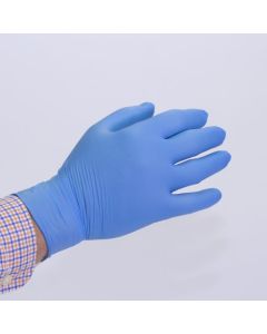 ValueX Nitrile Gloves Powder Free Blue Small (Pack 100) NGP100SBU