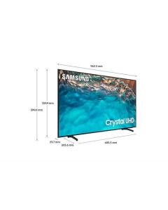 Samsung BU8000 43 Inch 3840 x 2160 Pixels 4K Ultra HD Tizen OS HDMI USB Hospitality TV