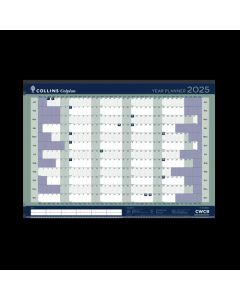 Collins Colplan 2025 A1 Year Wall Planner CWC9-25 - 821361