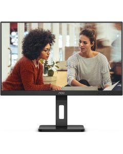 AOC 27E3QAF 27 Inch 1920 x 1080 Pixels Full HD IPS Panel HDMI VGA DisplayPort Height Adjustable Monitor