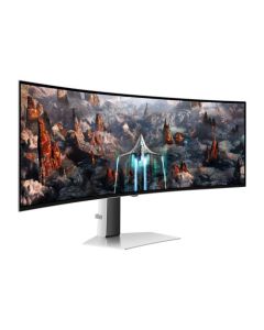 Samsung G93SC Odyssey 49 Inch OLED 5120 x 1440 Pixels Wide Quad HD HDMI DisplayPort Micro HDMI USB Hub Gaming Monitor