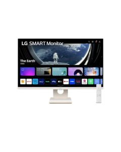 LG 32SR50F-W 31.5 Inch 1920 x 1080 Pixels Full HD IPS Panel HDMI USB White Smart Monitor