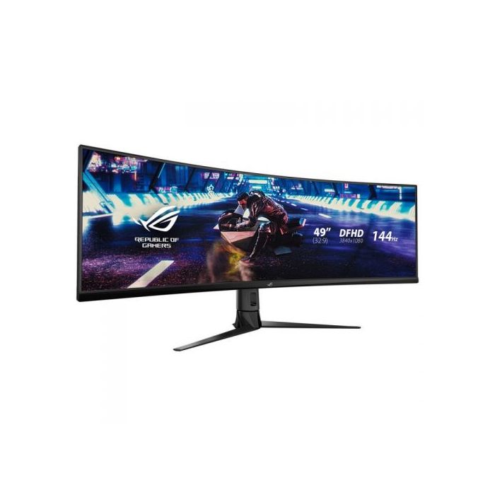 Asus Rog Strix Xg49vq 49 Inch 3840 X 1080 Pixels Ultrawide Hdmi Displayport Usb Gaming Monitor 7481